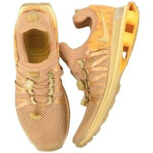 Nike Shox Gravity Women's Size 9.5 Metallic Gold AQ8554-700 Running Shoes
